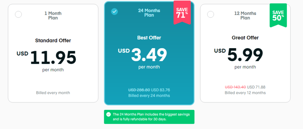 SurfShark Pricing and Plans image